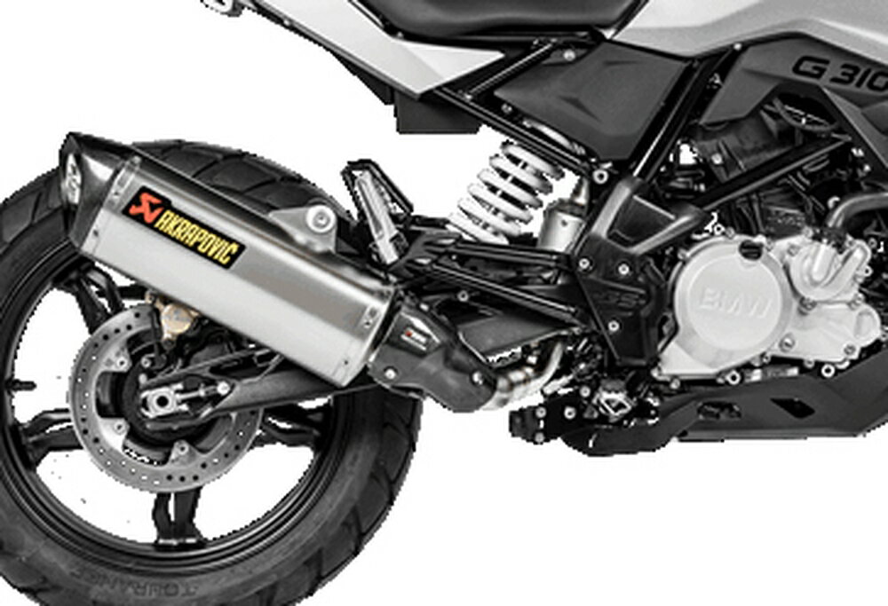 AKRAPOVIC BMW G310R BMW G310GS カーボンヒートシールド P-HSB3R1