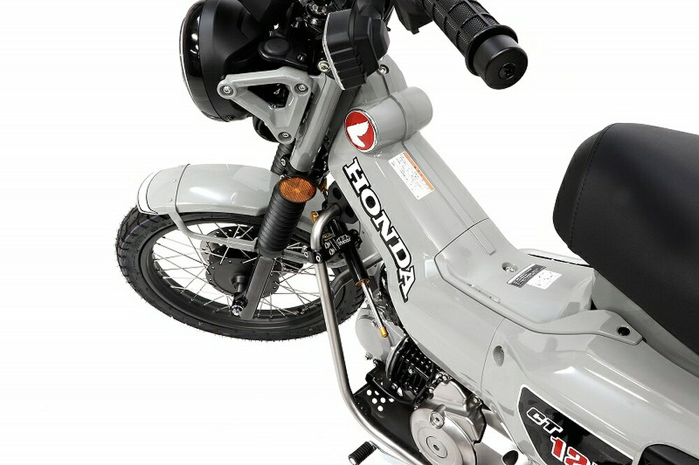 HYPERPRO CT125 ハンターカブ CNCステアリングダンパーステー 100mm/TYPE-3 ブラッ...