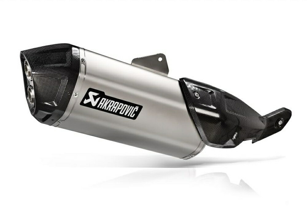 AKRAPOVIC V-STROM 800 DE E5仕様 SLIP ON LINE チタン S-S8SO1-HAFT