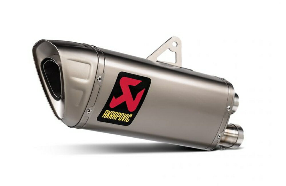AKRAPOVIC SPEED TRIPLE 1200 RS E5仕様 SLIP ON LINE チタン S-T12SO5-HAPXLT