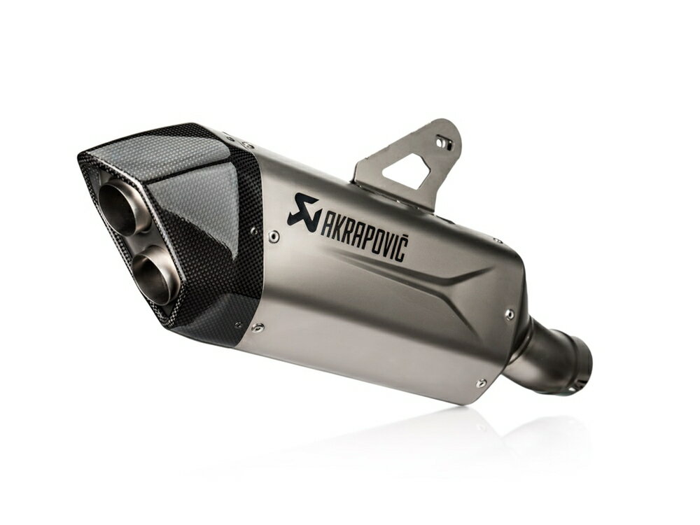AKRAPOVIC BMW R1300GS EC仕様 SLIP ON LINE チタン S-B13SO4-HJGT