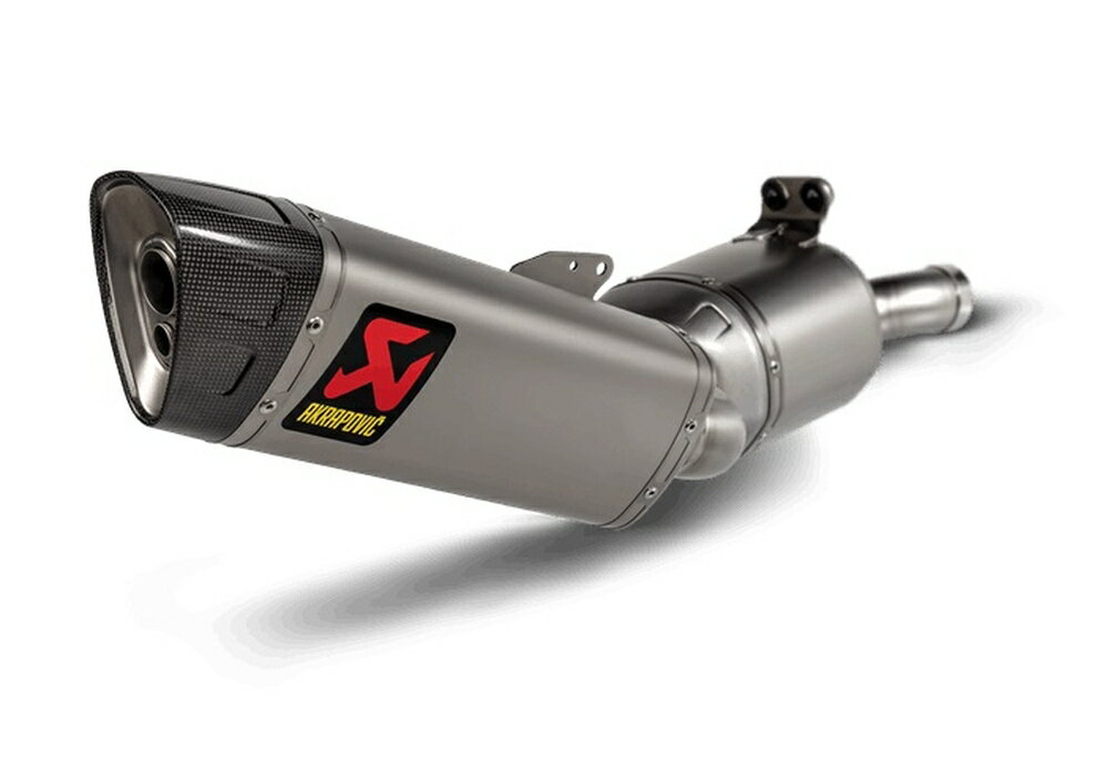 AKRAPOVIC BMW F900R BMW F900XR SLIP ON LINE チタン JMCA認証マフラー S-B9SO1-HAPLTJPA