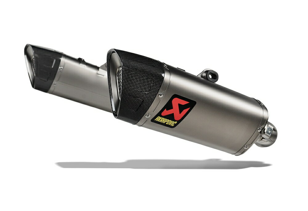 AKRAPOVIC DUCATI HYPERMOTARD 698 MONO EC仕様 SLIP ON LINE チタン S-D6SO2-HAPLT