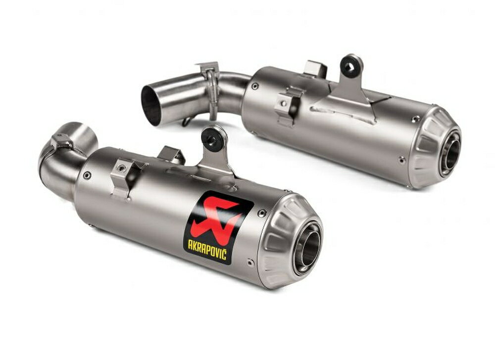 AKRAPOVIC DUCATI HYPERMOTARD 950 EC仕様 SLIP ON LINE チタン S-D9SO15-HCBT