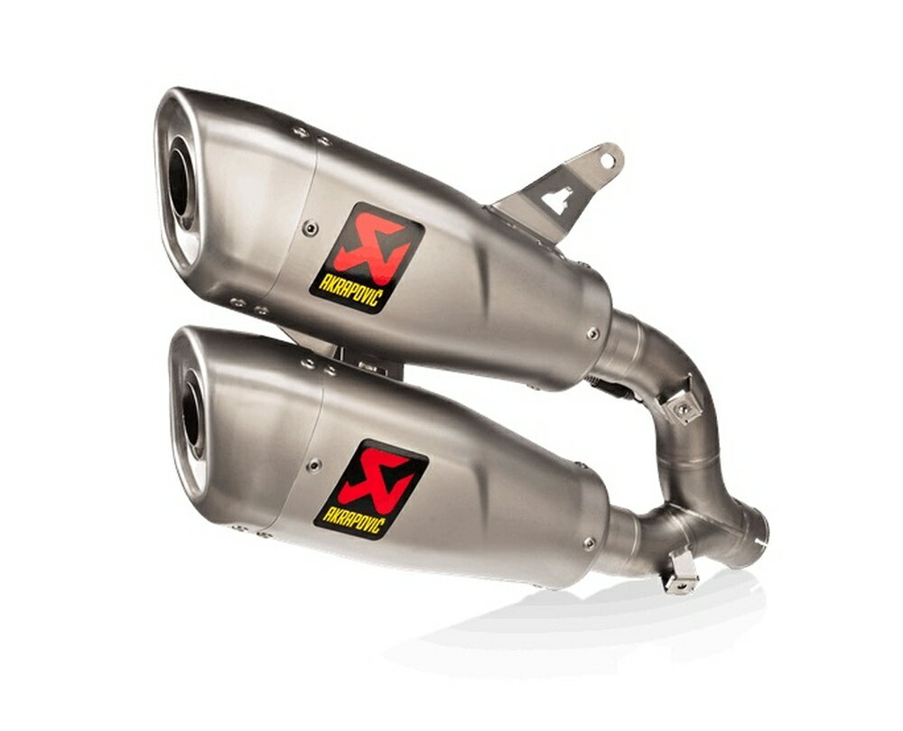 AKRAPOVIC DUCATI MONSTER EC仕様 SLIP ON LINE チタン S-D9SO17-HCQT