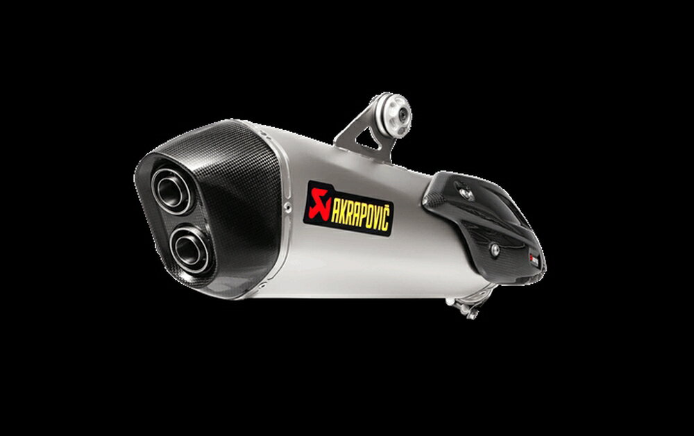 AKRAPOVIC BMW C650 SPORT/ABS e1仕様 SLIP ON LINE チタン S-B6SO7-HZAAT