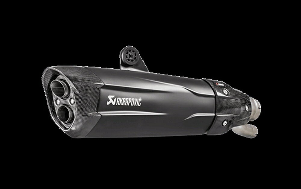 AKRAPOVIC BMW S1000RR（ABS） e4仕様 SLIP ON LINE チタン (ブラックマフラー) S-B10SO6-HDVDZBL