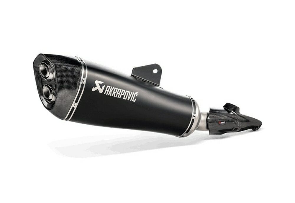 AKRAPOVIC BMW R1250R BMW R1250RS e4仕様 SLIP ON LINE チタン (ブラックマフラー) S-B12SO22-HALAGTBL