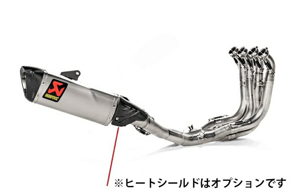 AKRAPOVIC BMW M1000R BMW S1000R BMW S1000RR（ABS） EVOLUTION LINE (4-2-1) チタン S-B10E10-APLT