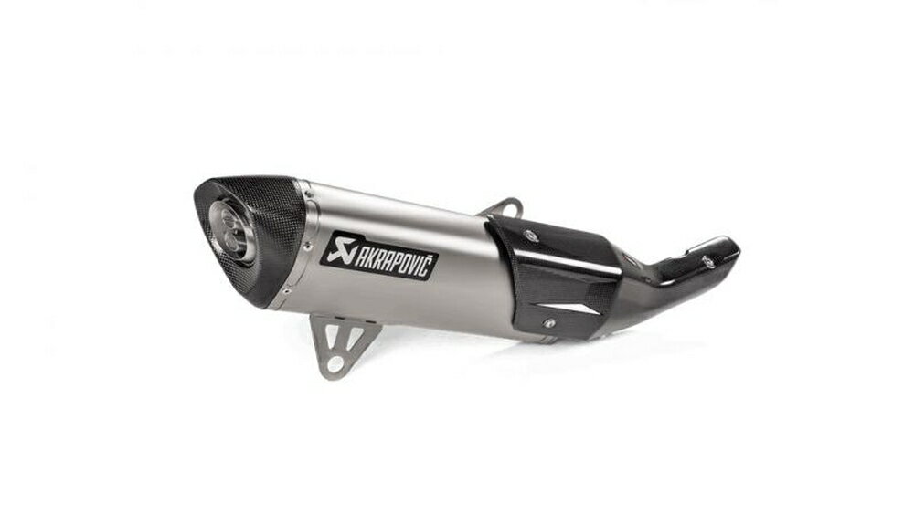 AKRAPOVIC BMW C400GT BMW C400X SLIP ON LINE チタン S-B4SO2-HRT