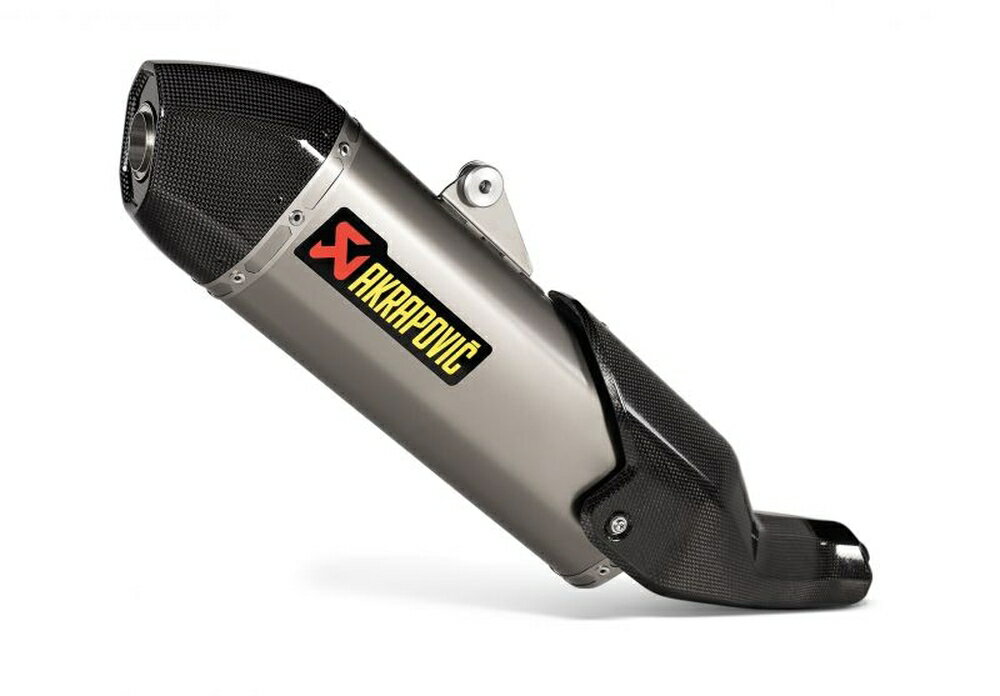 AKRAPOVIC DUCATI DesertX SLIP ON LINE チタン S-D9SO19-HJAT