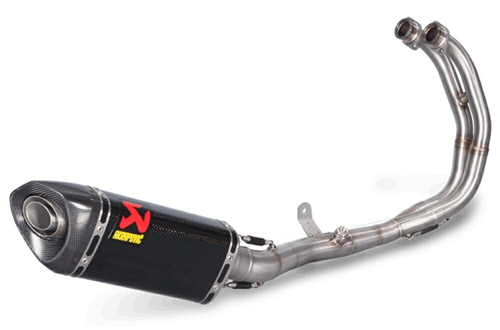 樂天商城 - AKRAPOVIC YZF-R25/ABS YZF-R3/ABS MT-03 MT-25 RACING LINE (2-1) カーボン S-Y3R1-APC