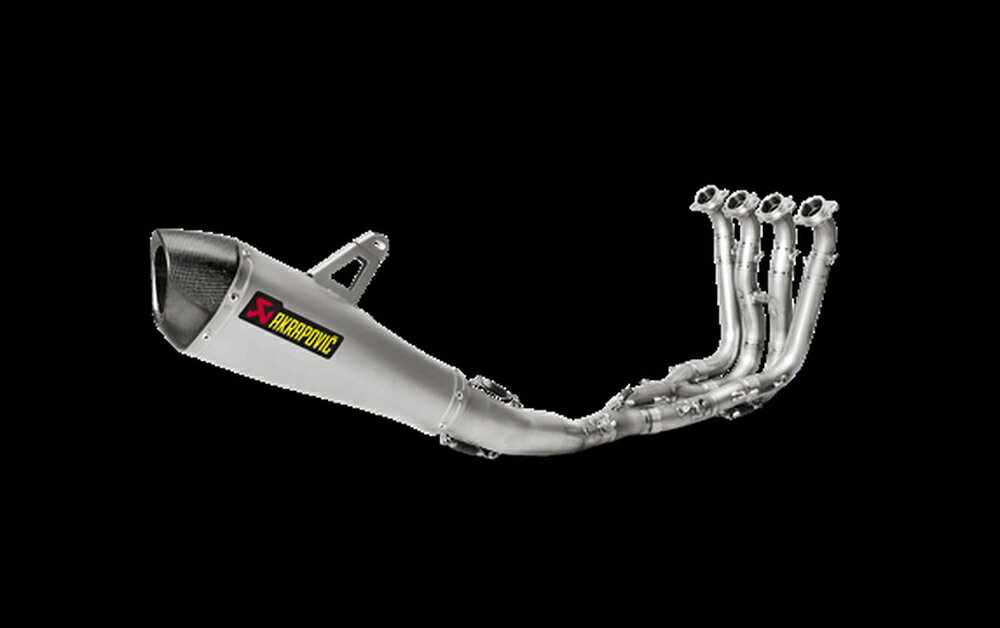 AKRAPOVIC BMW S1000RR（ABS） RACING LINE (4-2-1) チタン (カーボンエンド) S-B10R3-CZT