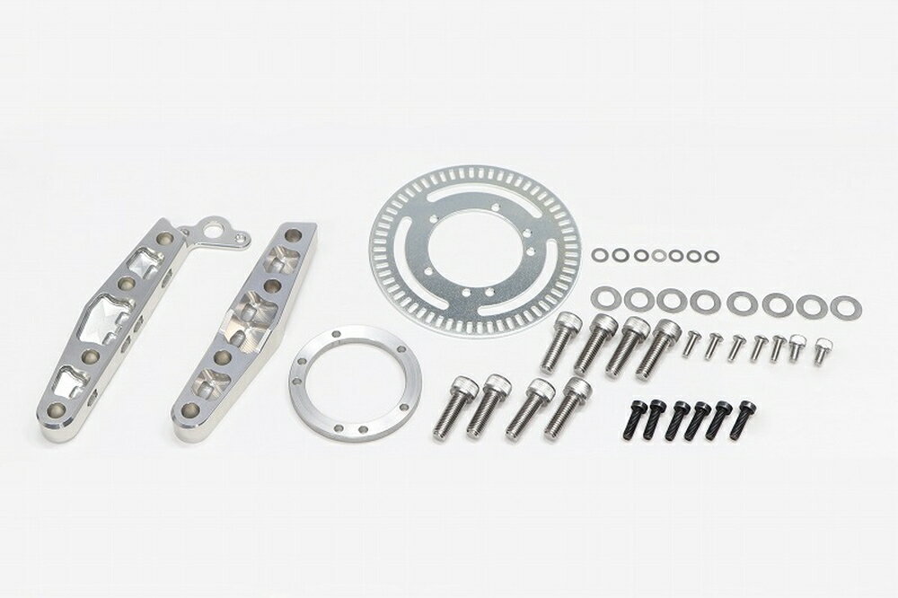 HYPERPRO CB1300SB/ABS CB1300SF/ABS AH1フォーク用 アキシャルキャリパーサポート (40mmピッチ＆310mm) シルバー 1470090S