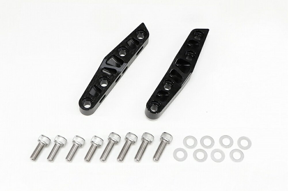 HYPERPRO GSX1100S AH1フォーク用 アキシャルキャリパーサポート (40mmピッチ＆310mm) ブラック 1470094B