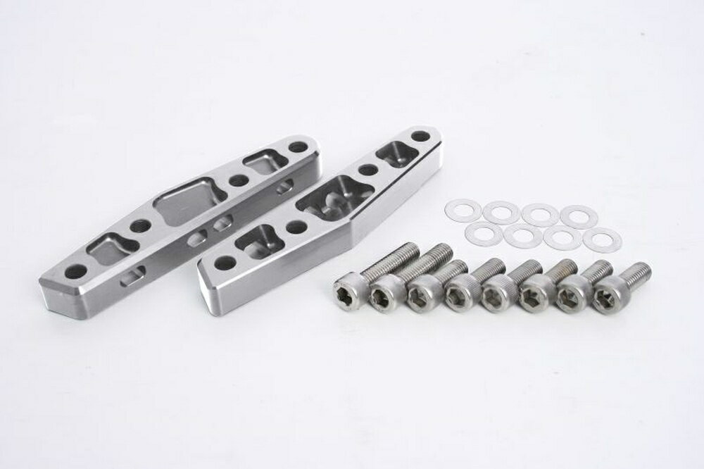 樂天商城 - HYPERPRO XJR1300 ZEPHYR1100 AH1フォーク用 アキシャルキャリパーサポート (40mmピッチ＆320mm) シルバー 1470076S