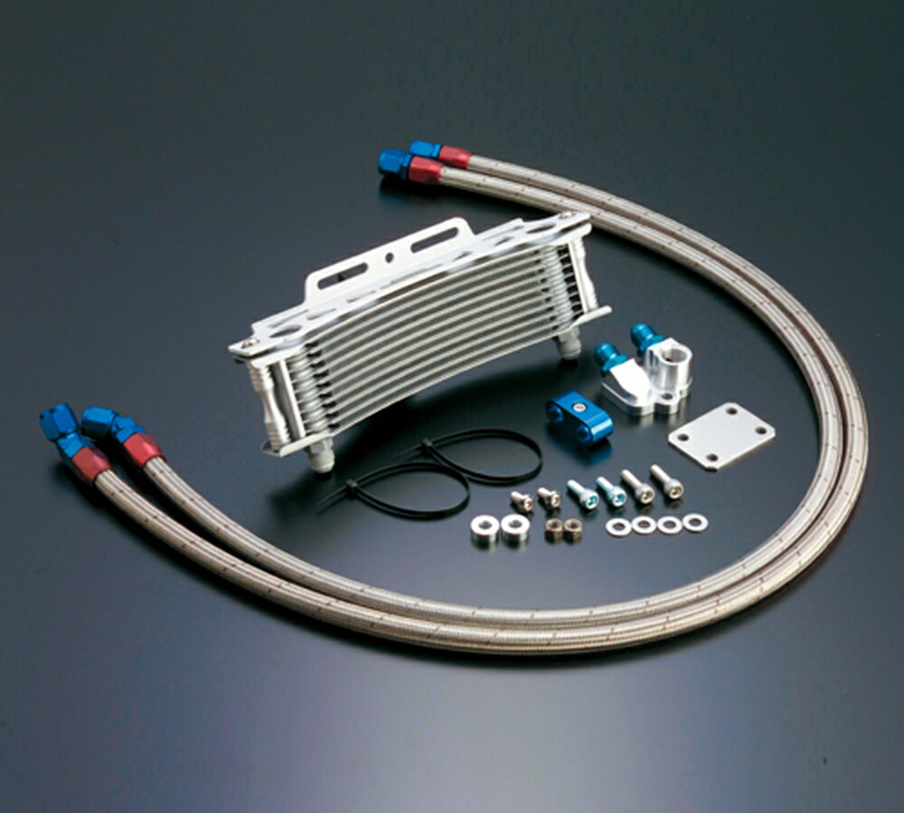 ACTIVE Z1000J Z1000R オイルクーラーキット (下出し) ラウンド #8 9-10R AC14038810