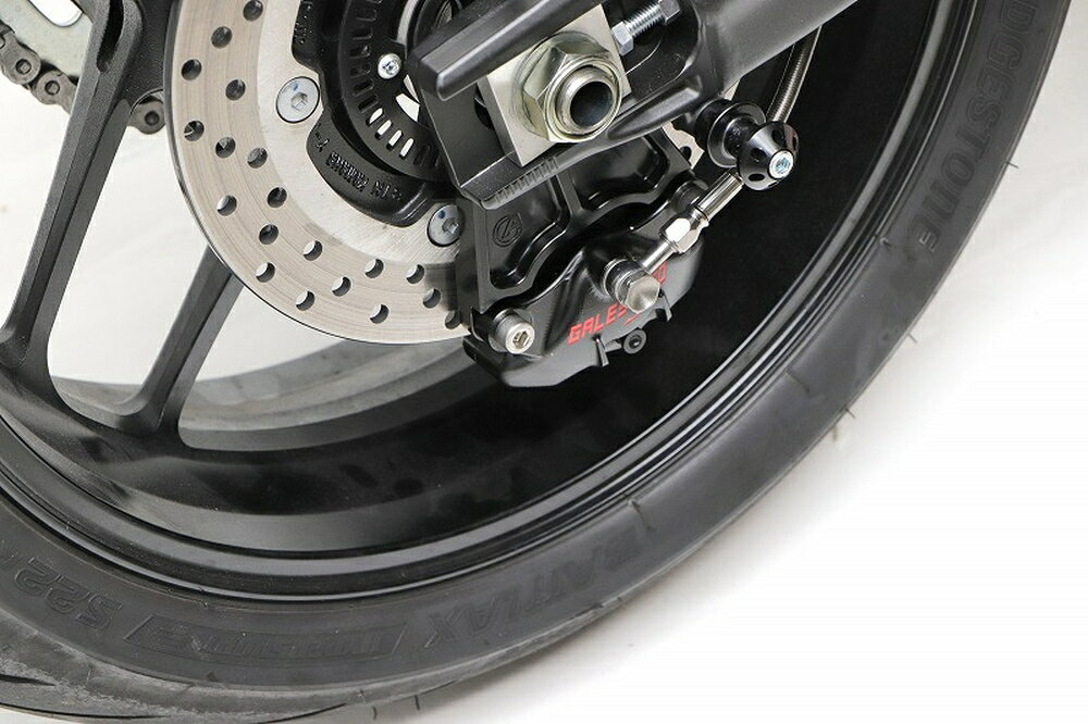 ACTIVE XSR900GP/900 MT-09/ABS/SP TRACER9 GT リアキャリパーサポート ブラック (...
