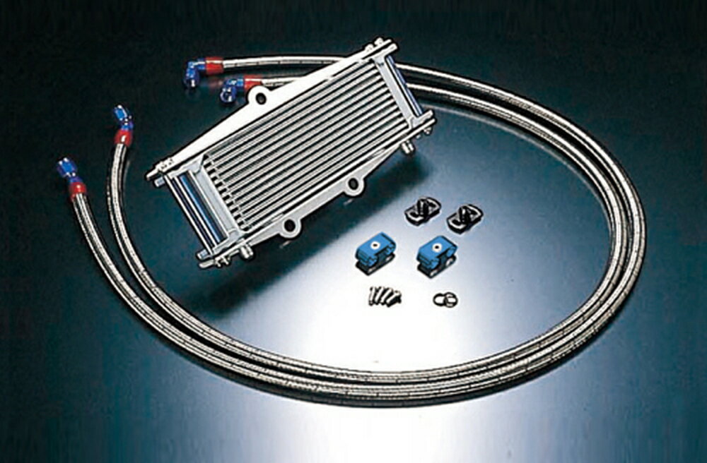 ACTIVE ZEPHYR750/750RS ZR-7 オイルクーラーキット (サイド廻し) ストレート #6 9-13R (サーモ対応キ..