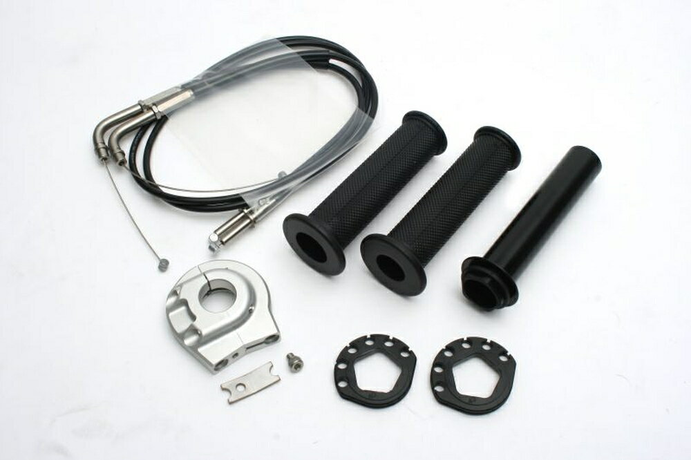 ACTIVE ZX-6R 636/ABS スロットルキット EVO2 シルバー 巻取φ40/42 1065723