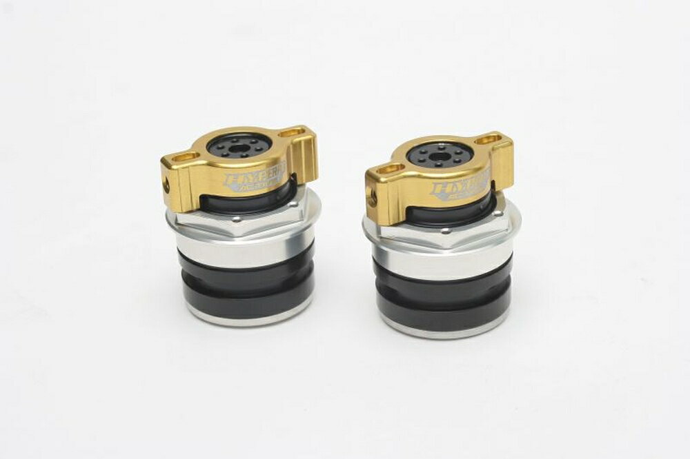 ◆適合車種 KAWASAKI Ninja250 '2013 〜 '2017 KAWASAKI Ninja250(ABS) '2013 〜 '2017 KAWASAKI Ninja250R '2008 〜 '2012▲装着写真はレッドです サスペンションブランドのノウハウを詰め込んだプリロードアジャスター。純正フォークにアジャスターがない車両でも、本品を装着すれば気軽にセッティングを楽しめます。 アジャスターを回してもトップの高さが変わらない設計(実用新案登録済)で、ハンドル周りをカスタムしても干渉しづらいコンパクト形状です。 ハンドアジャストノブで、純正トップキャップ位置を基準に15mmまでプリロードを掛けられる設計(半回転で1クリック)。スプリングが当たるプレートはフリーで回転するため、軽い力で回せるだけでなくスプリングの動きも妨げません。※一部ノブの付属しない車種もあります 品番：22675301 JANコード：4538792840833 アジャストノブカラー：ゴールド