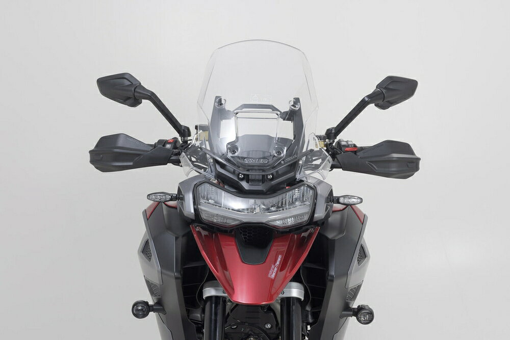 SW-MOTECH TIGER 1200 GT/PRO TIGER 1200 RALLY PRO ADVENTUREハンドガードキット ブラック (2点留め) HDG0022033001/B