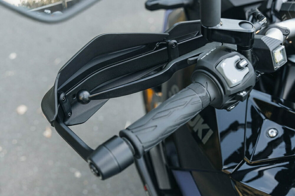 SW-MOTECH ELIMINATOR 500 ADVENTUREハンドガードキット ブラック (2点留め) HDG0022034900/B 3