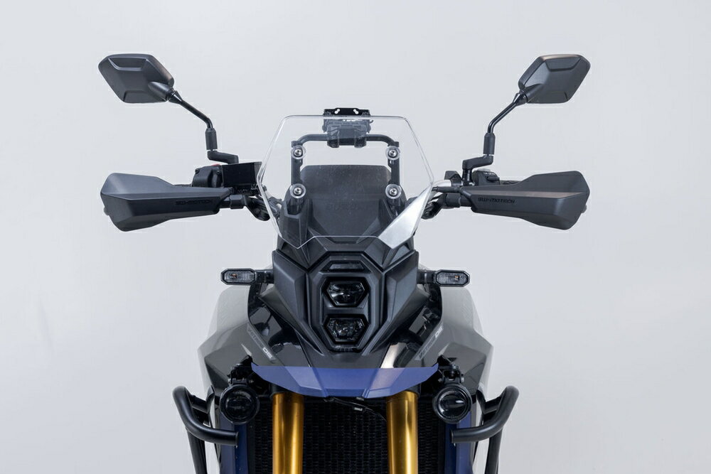 SW-MOTECH GSX-S1000GX V-STROM 800/DE SPORTハンドガードキット ブラック (2点留め) HDG0022021501/B