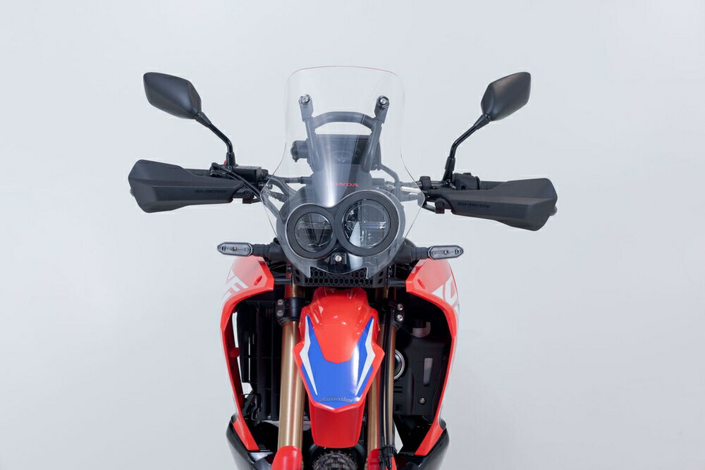 車把護套 - SW-MOTECH CRF300RALLY SPORTハンドガードキット ブラック (2点留め) HDG0022024600/B