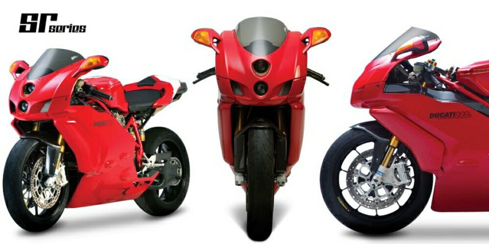 ZERO GRAVITY DUCATI 999/R/S DUCATI 749/DARK/R/S スクリーン SRタイプ スモーク 2072802