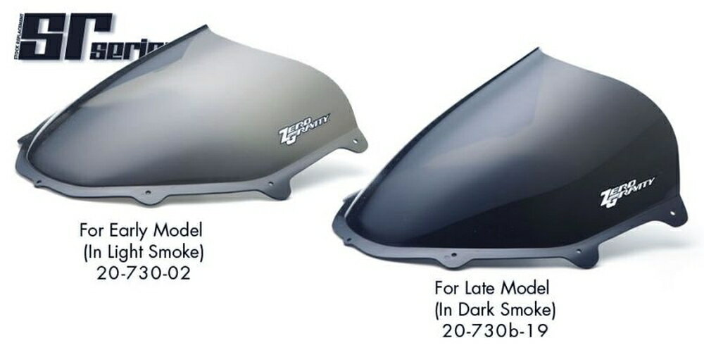 ZERO GRAVITY DUCATI MULTISTRADA 1100/S DUCATI MULTISTRADA 1000 DS/1000 S DS DUCATI MULTISTRADA 620/DARK スクリーン SRタイプ スモーク 20730B02