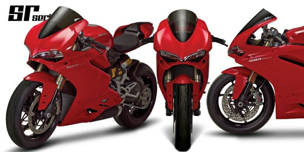 ZERO GRAVITY DUCATI 1299 PANIGALE DUCATI 959 PANIGALE スクリーン SRタイプ スモーク 2073902
