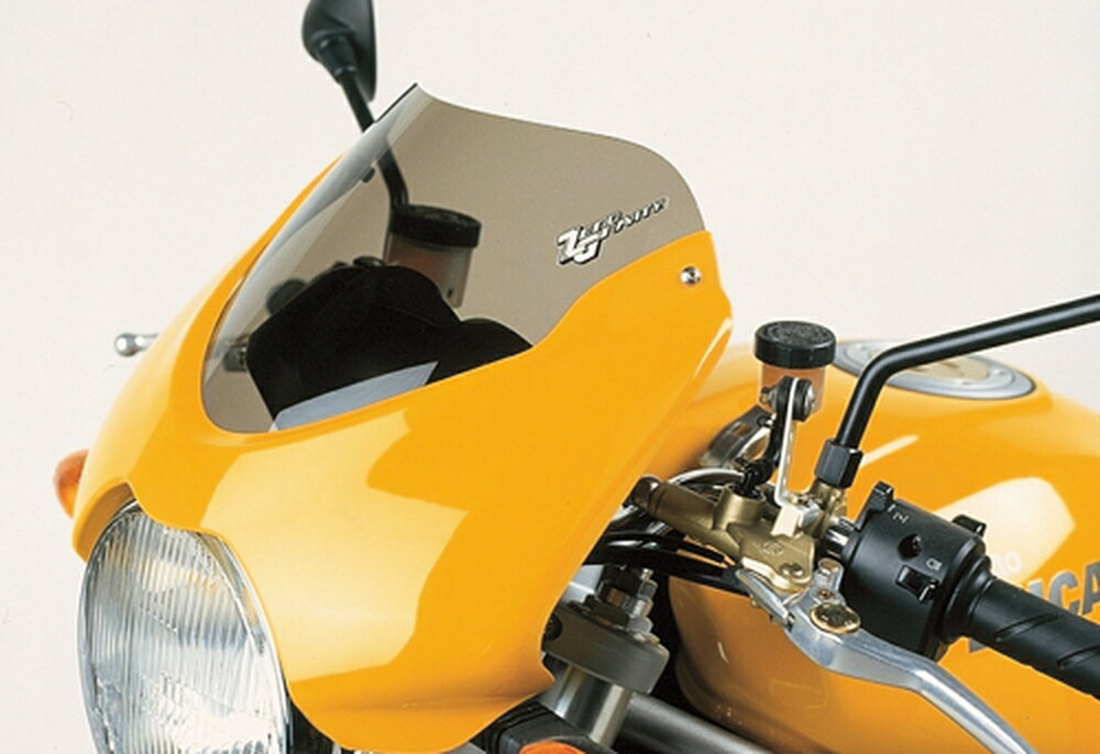 ZERO GRAVITY DUCATI MONSTER S2R/S4/S4R/900S ie DUCATI MONSTER 1000/DARK/ie/S DUCATI 1000 スクリーン SRタイプ ダークスモーク 2070819