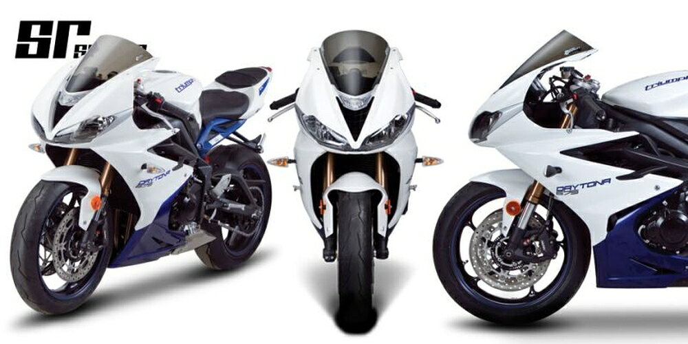 ZERO GRAVITY DAYTONA 675 スクリーン SRタイプ ダークスモーク 2091419
