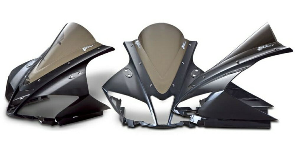 ZERO GRAVITY YZF-R125 スクリーン ダブルバブル スモーク 1656602