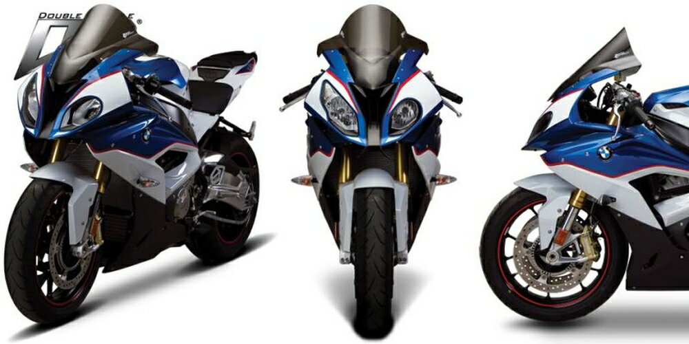 ZERO GRAVITY BMW S1000RR（ABS） スクリーン ダブルバブル ダークスモーク 1681119