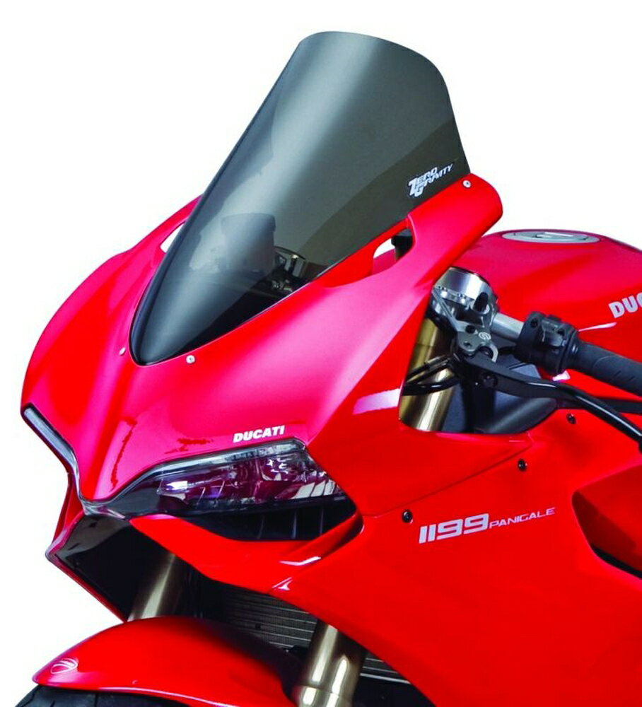 ZERO GRAVITY DUCATI 1199 PANIGALE DUCATI 899 PANIGALE スクリーン スポーツツーリング ダークスモーク 2373819