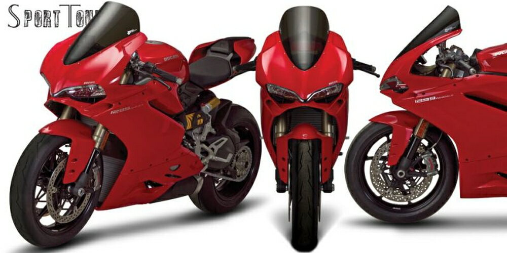 ZERO GRAVITY DUCATI 1299 PANIGALE DUCATI 959 PANIGALE スクリーン スポーツツーリング ダークスモーク 2373919