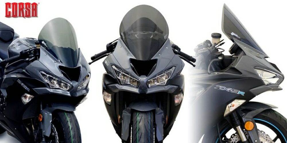 ZERO GRAVITY ZX-6R スクリーン コルサ クリア 2424701