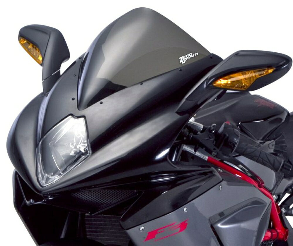 ◆適合車種 MV AGUSTA F3 675 '2012 〜 '2019大き目のバブル形状が伏せた際に体全体を覆い、整流効果を発揮。スーパースポーツ車両のルックスを保ちながらも防風効果を高める、サーキットからツーリングまで幅広く対応可能なタイプ。 【カラーラインナップ】 ※車種・形状によってラインナップが無い場合もあります ●ふくらまし成形による色ムラや凹凸、微細な筋が生じる場合があります。また、太陽光線が一点に集光する収れん現象が起こると車両樹脂部分に損傷を与える可能性があります。駐車・保管の際はスクリーンに直射日光が当たらないようご注意ください。 品番：2476302 JANコード：4538792760872