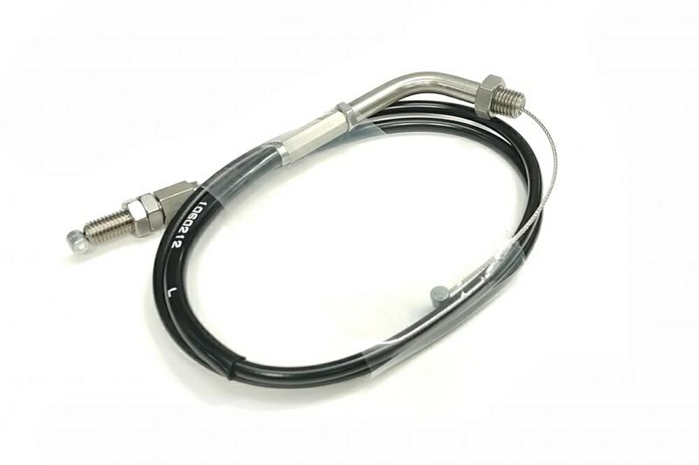 ACTIVE GSX-R600 専用スロットルワイヤー ステン金具/アウターブラック(引き戻し共通) 1060212