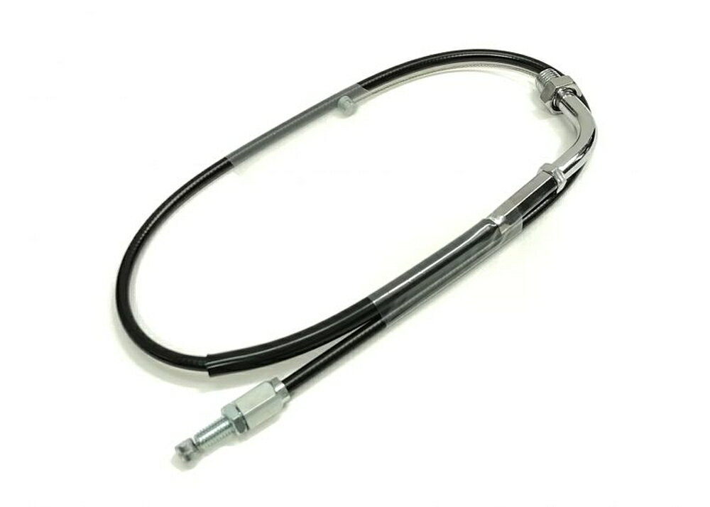 樂天商城 - ACTIVE CBR250R/ABS 専用スロットルワイヤー メッキ金具/アウターブラック(戻し側) 1060236