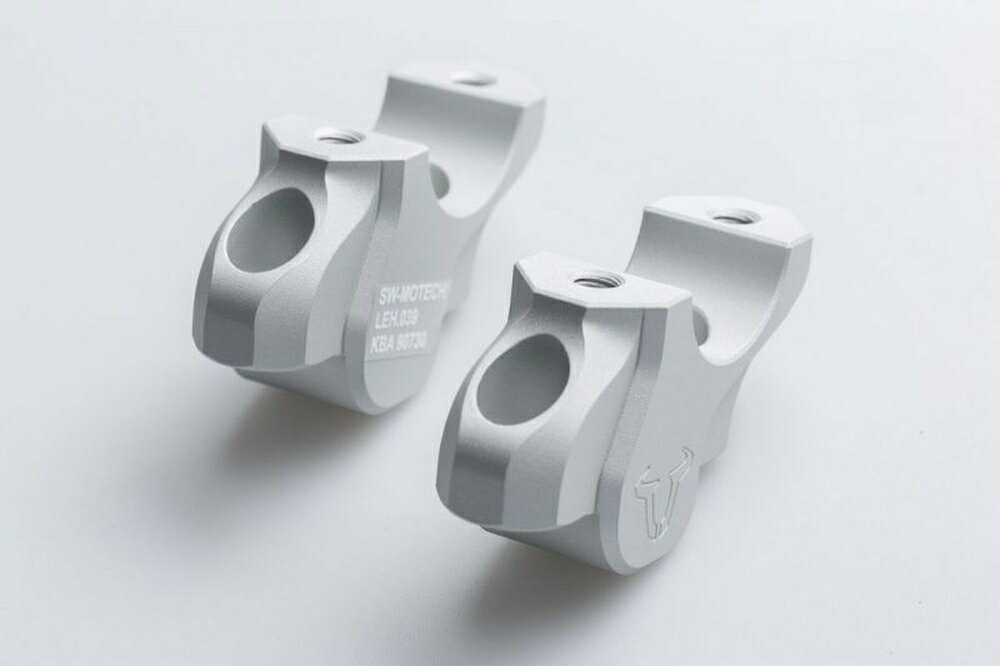 SW-MOTECH BMW R1200GS RALLYE バーバック 32mmアップ/25mmバック シルバー LEH0703912601/S