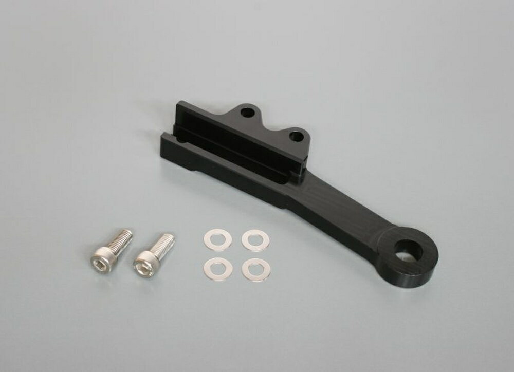 ACTIVE HARLEY DAVIDSON SPORTSTER XL1200/SPORTSTER XL883 リアキャリパーサポート ブラック (brembo 40mmピッチ 左側用＆スタンダードローター径対応) 1470053B