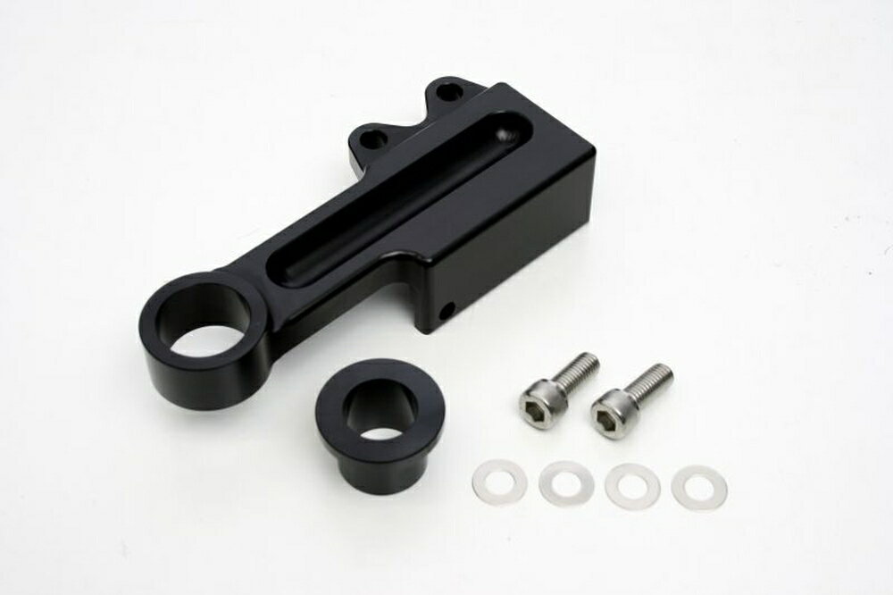 ACTIVE HARLEY DAVIDSON SPORTSTER XL1200/SPORTSTER XL883 リアキャリパーサポート ブラック (brembo 40mmピッチ 左側用＆スタンダードローター径対応) 1470055B