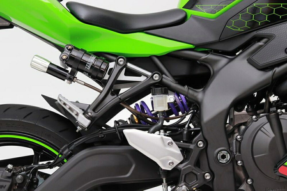 HYPERPRO Ninja ZX-25R/SE リアショック ホース付タンクタイプ HPA付 33370115