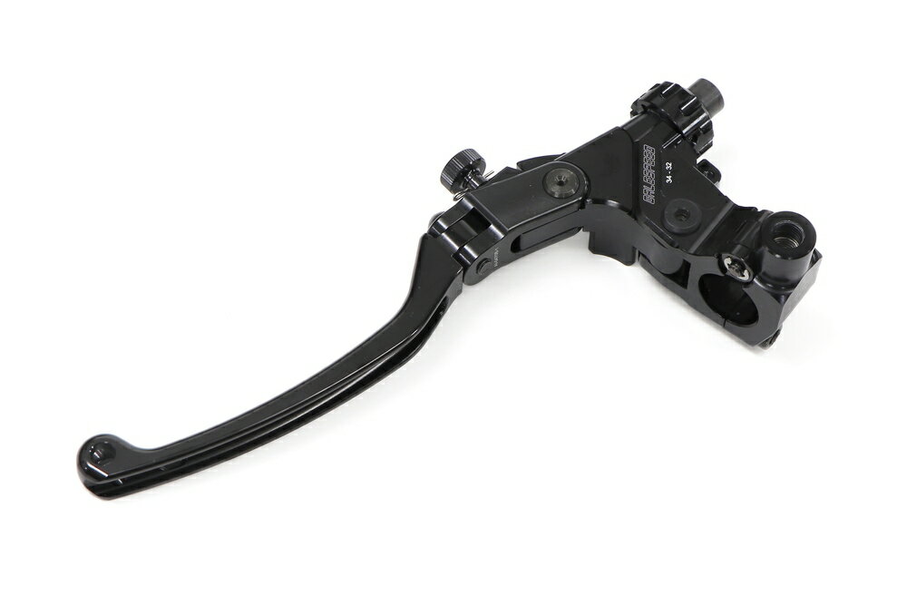 GALE SPEED ワイヤークラッチホルダーキット ブラック（ミラーホルダークランプ/ショートレバー/レシオ32-34mm） WCH34BK-MS
