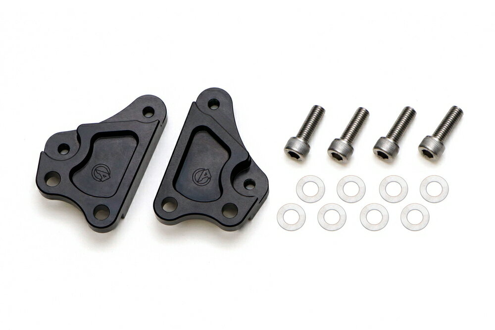 ACTIVE SV650 ABS キャリパーサポート ブラック (40mmピッチ&STDローター径用) 1475010B