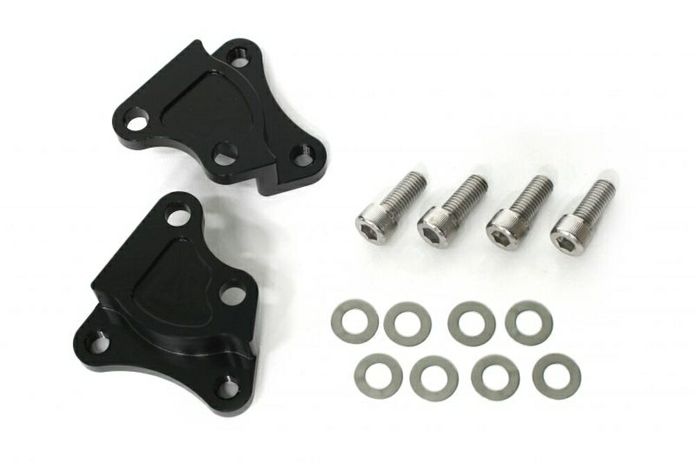 Rakuten - ACTIVE キャリパーサポート ブラック (brembo 40mmピッチ＆大型ローター径対応) 1470035B