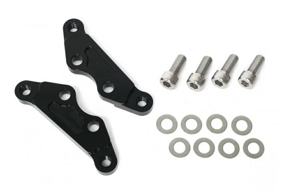 ACTIVE キャリパーサポート ブラック (brembo 40mmピッチ＆大型ローター径対応) 1473011B